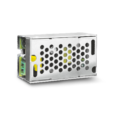 Блок питания для светодиодной ленты 15 Вт AC 100-264В Uвых 12В IP20 77х48х20мм Black