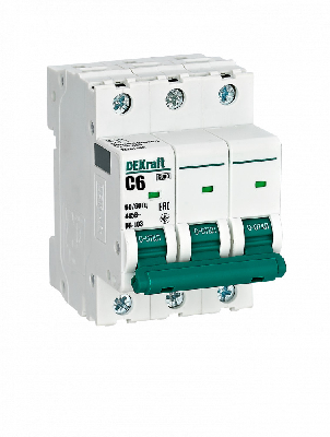 Автоматический выключатель ВА-103 3P 6А C 6кА новый