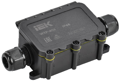 Коробка распределительная герметичная WTP-406 2 ввода IP68 IEK