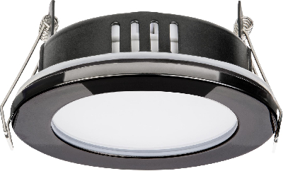 Светильник встраиваемый СВ 01-09 GX53 230 В 50 Гц черный хром IP54 TDM