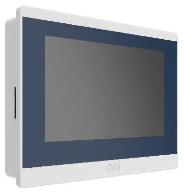 Панель оператора базовая 7" с сенсорно-резистивнымдиспл. и пласт. корпусом, ЦПУ Corteх A8 600МГц,   экран 16:9 (1024?600), 24-бит, USB 1хHost 1хSlave,2хRS485/232/422 1хRS485, 1хEthernet, 24В DC start