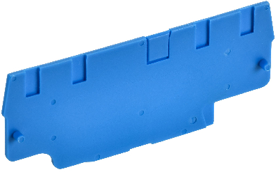 ARMAFIX Заглушка EPCX2.5-4 BU для колодки клеммной CP/CX2.5-4 синяя IEK