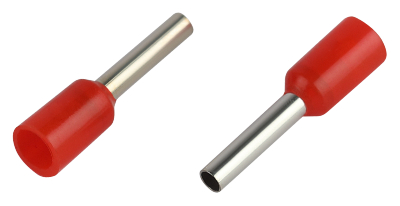 Наконечник-гильза с изолированным фланцем (упаковка 10 шт.) NO-225-03 НШвИ 1,0-8