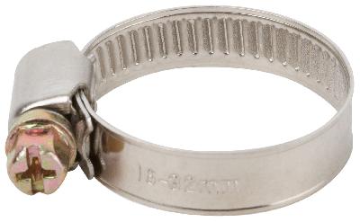 Хомут обжимной (нержавеющая сталь) 16-32 мм