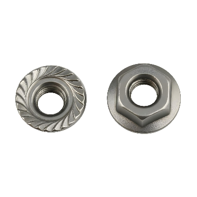 Гайка М6 с насечкой препятствующей откручиванию (200 шт)