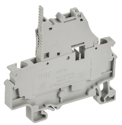 ARMAFIX Клемма пружинная с держателем предохранителя CXF4 IEK
