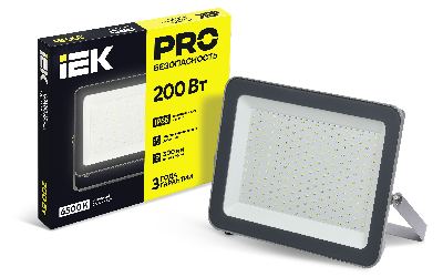 Прожектор светодиодный ДО-200w 6500К 17000Лм IP65