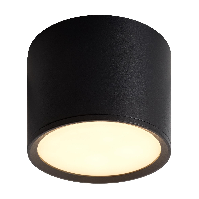 Светильник традиционный Down Light накладной под лампу GX53 IP20 Черный