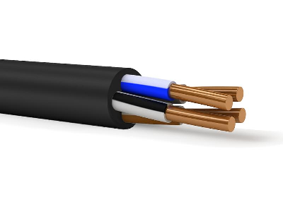 Кабель силовой ВВГнг(А)-LS 4х1.5ок(N)-0.66 однопроволочный