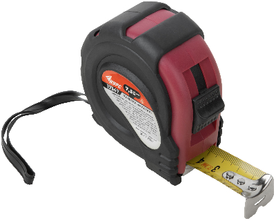 Рулетка прорезиненный корпус ''Мастер'' 7.5 м x 25 мм