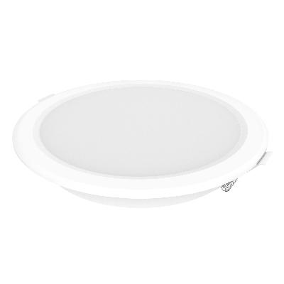 Светильник светодиодный ДВО 20 Вт 1700 лм 4000К AC 220В IP20 круг D170х26мм монт d140мм Пластик Elementary Gauss