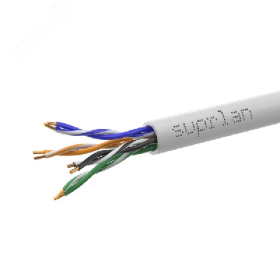 Витая пара Standard UTP 5e 4x2xAWG24 Cu PVC In. 50м SUPRLAN