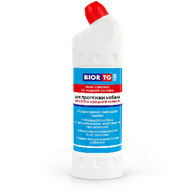 Смазка BiorTG 100, для монтажа легких и средней тяжести кабелей,  1000 г