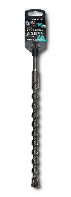 Бур по бетону SDS-plus 18 х310/250 мм, напайка с центром, 2 спирали