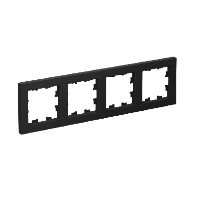 Рамка четырехпостовая ATLASDESIGN универсальная карбон