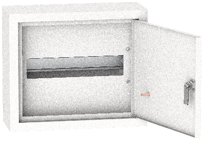 TITAN 3 Корпус металлический ЩРн-12 (265х310х120) IP31 белый