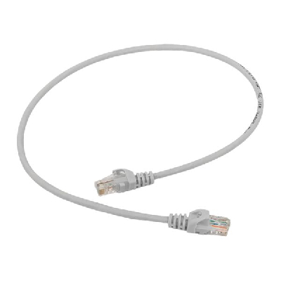 Патч-корд TERACOM PRO Cat.5E неэкранированный UTP оболочка PVC серый (0.5м)