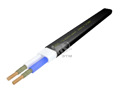 Кабель силовой ППГ-П нг(А)-FRHF 2х1.5ок (N)-0.66 однопроволочный (бухта)