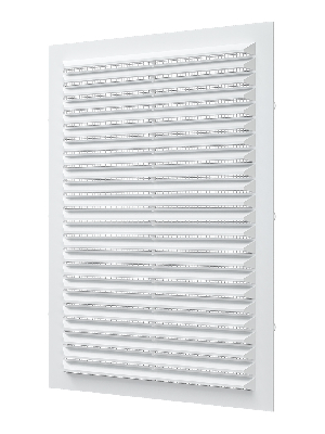 Решетка вентиляционная вытяжная, из ABS пластика 171х241