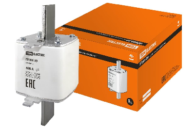 Плавкая вставка предохранителя ППНН-39, габарит 3, 400А