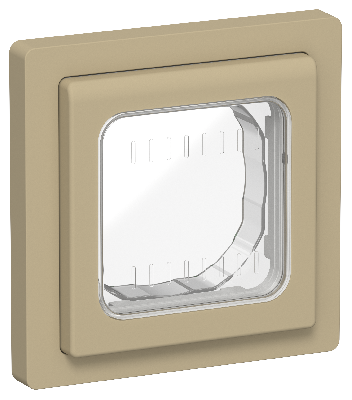 FLITE Рамка 1-местная IP55 Рпро-1-55-ФлХ хаки IEK