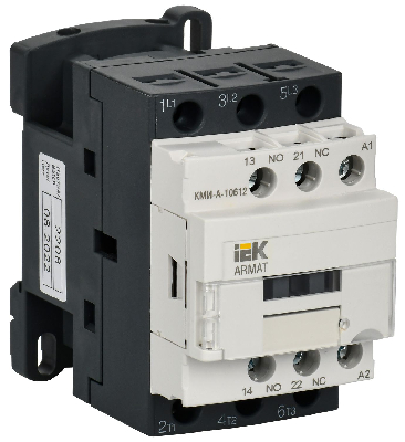 Контактор КМИ-А-10612 LC1D 6А 230В/АС3 1НО/1НЗ