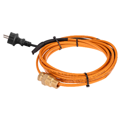 Кабель греющий саморегулирующийся  10HTM2-CT, в трубу, 4 м/40 Вт, REXANT