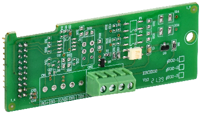 Плата расширения вх/вых. 2DI 1VF 1FM, RS485 Modbus