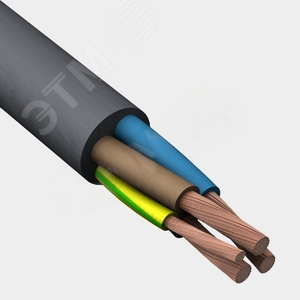 Кабель силовой КГ-ХЛ 3х1.5+1х1.5(N)-220/380В-3