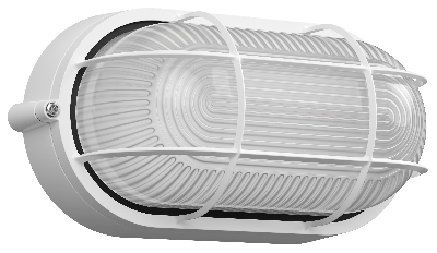 Светильник НПП-60w овальный с решеткой IP54