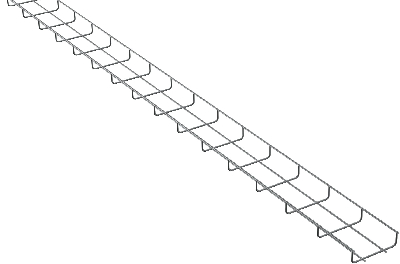 Лоток проволочный 35х100х3000-3,8 NESTA