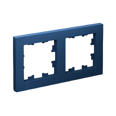 ATLASDESIGN рамка двухпостовая, универсальная, АКВАМАРИН