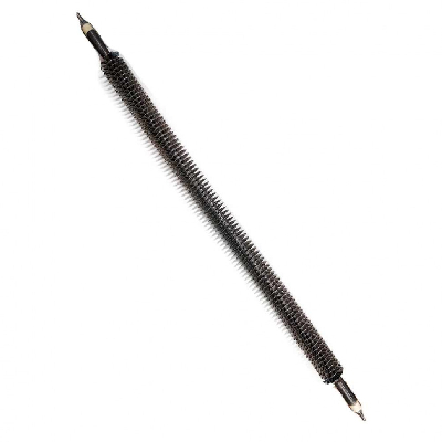 ТЭН 2500W, черн, L600мм,подвижный воздух, оребренный, ф1, 220V