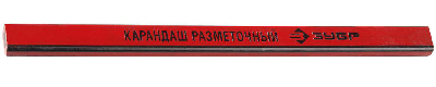 Карандаш строительный плотника , HB, 180мм, утолщенный стержень 3*6 мм, КСП, серия Профессионал