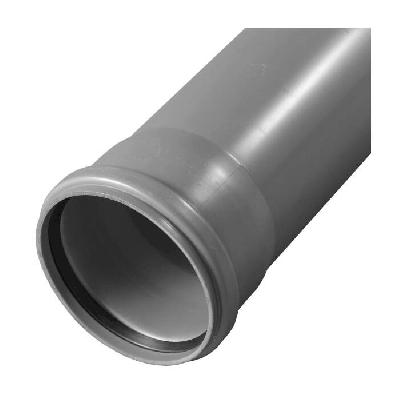 Труба канализационная OPTIMA 50 x 1500мм для внутренней канализации стенка 1.5мм