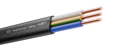 Кабель ВВГ-Пнг(А)-LS 3х4.0 ок(N PE)-0.66