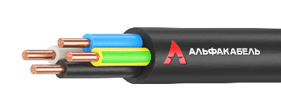 Кабель силовой ВВГнг(А)-LS 3х6-0.660 однопроволоч ный   ТРТС