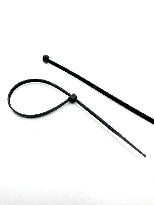 Хомут-стяжки ленточные 4x300 (3,6x300) черн