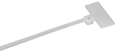 Хомут P6.6 маркерный белый 2,5х200мм IEK