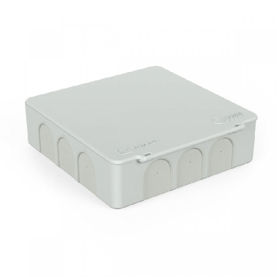 Коробка распределительная 60-0302 для прямого монтажа двухкомпонентная безгалогенная (HF) 100х100х30