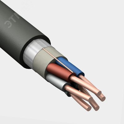 Кабель контрольный КВВГЭнг(А)-LS 5х2.5