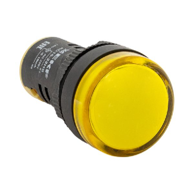 Лампа AD16-22HS LED матрица 22мм жёлтый