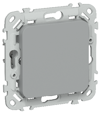 FLITE Заглушка с суппортом ЗГ-ФлС серый IEK