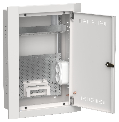 TITAN 5 Корпус мультимедиа ЩРв-24 (1х24) 505х365х130мм IP30 белый IEK