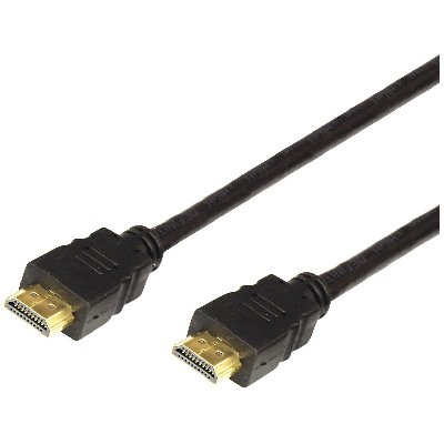 Кабель HDMI - HDMI с фильтрами, 2 м (GOLD) (PVC пакет), 17-6204,