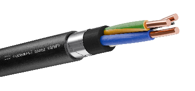 Кабель силовой ВБШвнг(А)-LS 3х6 (N.PE)-0.66 однопроволочный барабан
