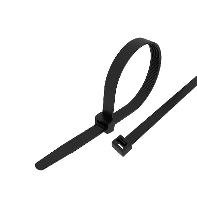 Хомут-стяжка кабельная нейлоновая PROconnect 150x2,5 мм, черная, 100 шт