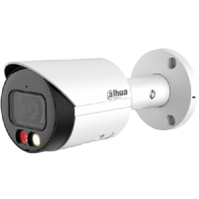Видеокамера IP 4Мп цилиндрическая уличная ИК-30м LED-30м c PoE IP67 (2.8мм)
