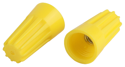 Зажим изолирующий соединительный NO-225-55 СИЗ-4 (2,5-4,5 мм2) жёлтый (упак. 5 шт.)