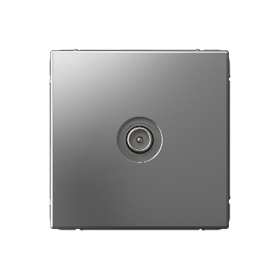 ARTGALLERY TV розетка проходная 4DB, механизм, сталь